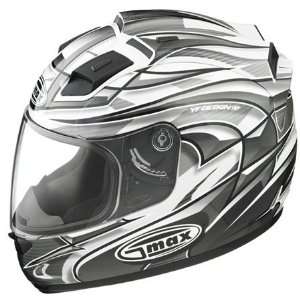  GMAX GM68 Max Full Face Helmet X Large  White: Automotive
