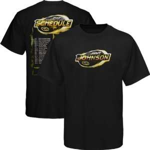   Jimmie Johnson Nascar 2012 Schedule T Shirt