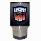 Carsons Collectibles Travel Coffee Drink Mug of Transformers Vintage 