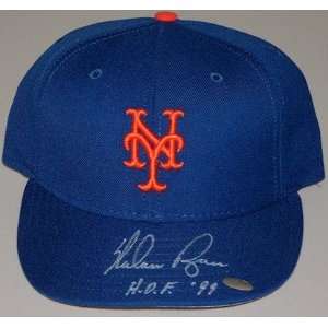  Nolan Ryan Autographed Mets Cap: Sports & Outdoors