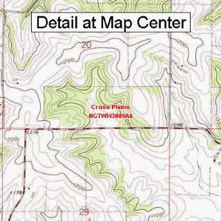   Map   Cross Plains, Wisconsin (Folded/Waterproof)