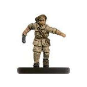  Axis and Allies Miniatures Australian Officer   North 