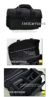 NEW Nikon Premium Shoulder Bag Case for D5100 D7000 D90 D800 D3000 
