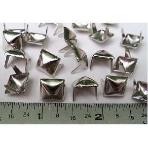  Nailheads Spots Studs 2 Prong 3/8 Square; Steel with 