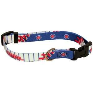  Hunter MFG Chicago Cubs Dog Collar, Large: Pet Supplies
