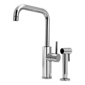   Master Chef Kitchen Faucet With Swivel Spray 3305S Chrome: Home