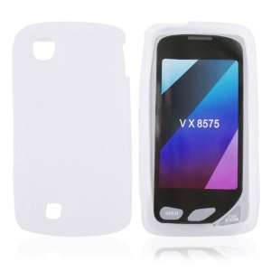  For Verizon LG Chocolate Touch Silicone Skin Case White 