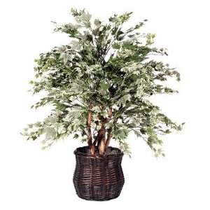   Artificial Potted Maple Tree in Green and Silver Patio, Lawn & Garden