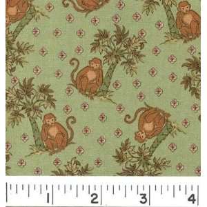  44 Wide Monkey Business Fabric By The Yard Arts, Crafts 