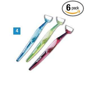 Reach Manual Flosser with 1 Disposable Head (6 Pack) Colors May Vary