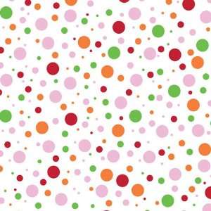 Lucks Bright Polka Dots Candy Transfer Sheet, 12 Pack  