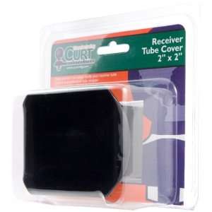 Curt Manufacturing 22751 Tube Cover 2 X 2 Black Packaged