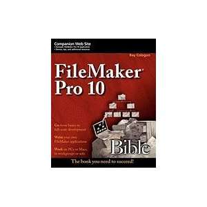  Filemaker Pro 10 Bible [PB,2009] Books