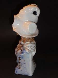   Austrian Lady Bust Figure Victorian Porcelain Statue  