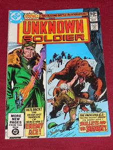 Unknown Soldier #251 FN/VF DC War Comic 1981  