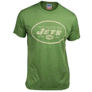    New York Jets Mens Retro Vintage T Shirt: Sports & Outdoors