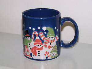 Otagiri Japan Snowman Family Coffee Mug New  