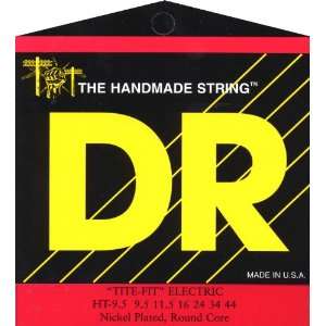    DR Strings Tite Fit Electric Round Core 9.5 44 Musical Instruments