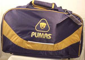 UNAM Pumas Mexico soccer Large Awesome duffel bag New  