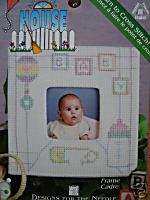Baby Picture Frame counted cross stitch kit  