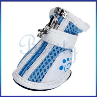 Pet Dog Puppy Shoes Boots Bootie Sport Sneakers PU／Mesh/Canvas All 