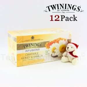 Twinings Fruit Herbal Infusions Camomile Honey & Vanilla Tea / 25 Tea 