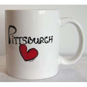  Pittsburgh Mug Souvenir Ceramic Coffee Cup with Pittsburgh 