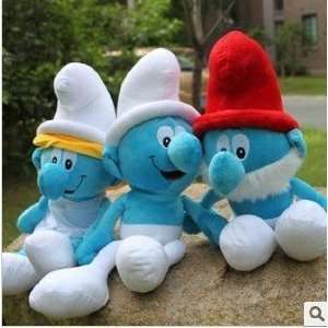  plush the smurfs stuffed plush toy doll moive blue toy 