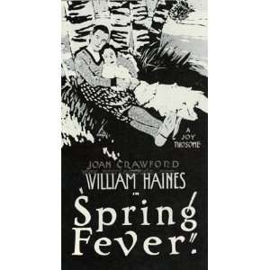  Spring Fever Poster 27x40 William Haines Joan Crawford 