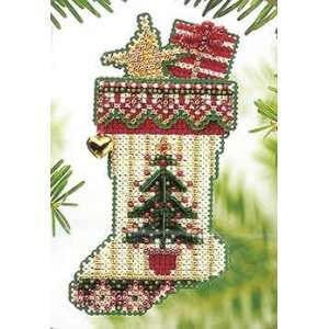    Charmed Stocking Ornament Kit   Evergreen Stocking