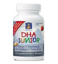 NORDIC NATURALS Omega 3 DHA JUNIOR for KIDS  STRAWBERRY  