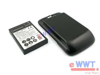 3000mAh Extended Battery+Door Cover Black for HTC Wildfire 1st Gen 