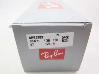 Ray Ban Sunglasses Gunmetal  Lens:Gray Green  RB3293 10 RB3293 004 
