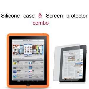   Screen Protector Combo for Apple iPad (Orange) Computers
