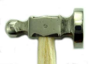 Metal Dapping Stamping Bench Block Anvil Chasing Hammer  