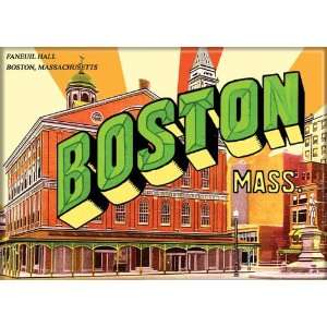  Boston Massachusetts Faneuil Hall Magnet 29032C