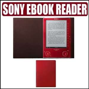  Sony PRS 505 Portable Digital Ebook Reader Kit Red With 