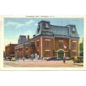 1930s Vintage Postcard Convention Hall Rochester New York 