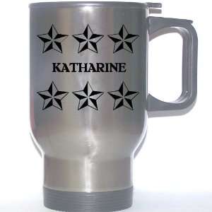   Gift   KATHARINE Stainless Steel Mug (black design) 