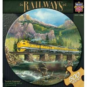  Master Pieces Railways Scenic Express Jigsaw Puzzle Toys 