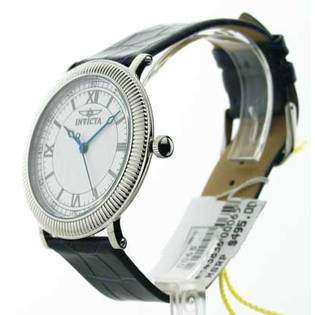 Mens Invicta Leather Swiss Ultra Slim Watch Set 0065  Invicta Jewelry 