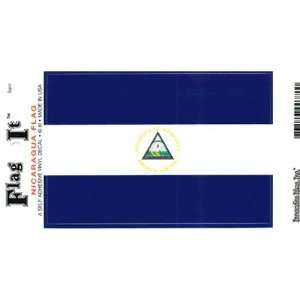  Nicaragua Heavy Duty Vinyl Bumper Sticker (3 x 5 Inches 