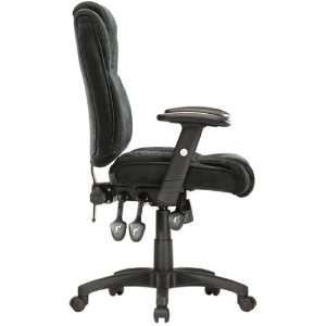  Sauder Gruga Fully Ergonomic Chair Fabric Black: Office 