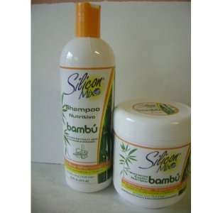    Great Combo Silicon Mix Bambu Shampoo and Conditioner Beauty