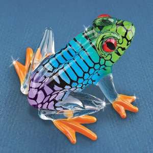  Island Hopper Frog Glass Figurine Jewelry