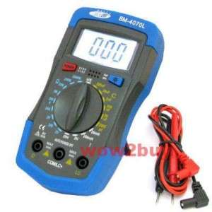 LCR RCL INDUCTANCE CAPACITANCE RESISTANCE METER W/Leads  