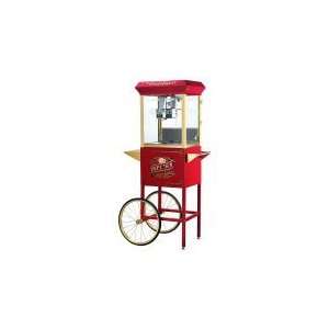   Princeton Popper Antique Popcorn Cart, 8oz Kettle: Home & Kitchen