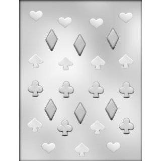  Heart, Diamond, Spade & Club Hard Candy Mold HS 13412 