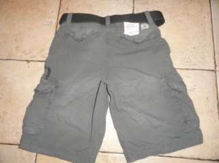Mens Aeropostale Authentic Belted Cargo Shorts~BNWT Choose Your Size 