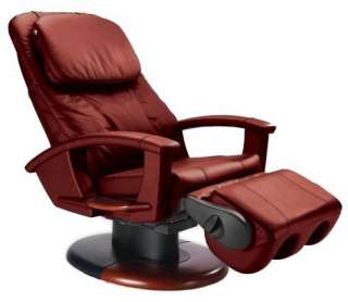    135 Stretching Robotic Human Touch Massage Chair Red: Home & Kitchen